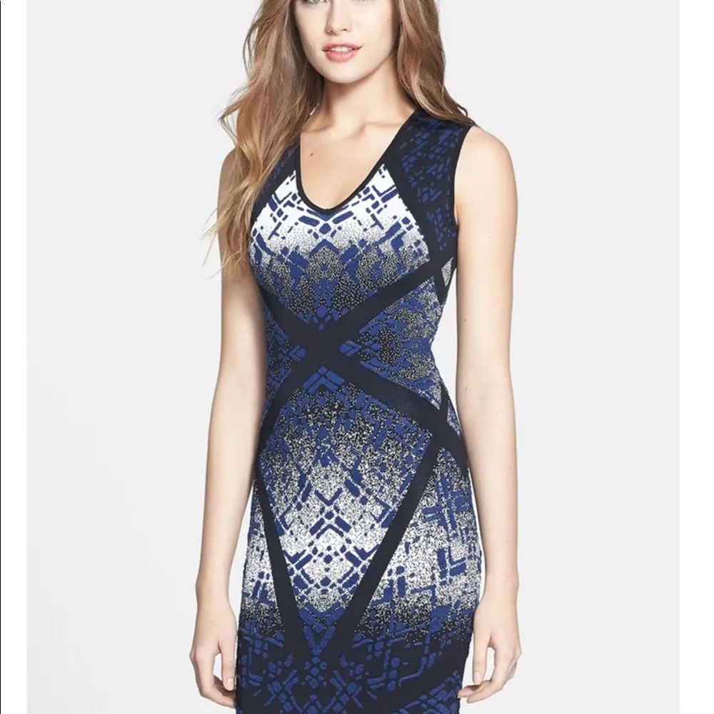 NWOT 'Gari' Jacquard Body-Con Dress
BCBGMAXAZRIA